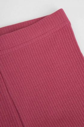 Coccodrillo leggins bebe culoarea bordo, neted