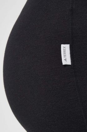 adidas TERREX jambiere funcționale TERREX Xperior Merino 200 culoarea negru HZ8539
