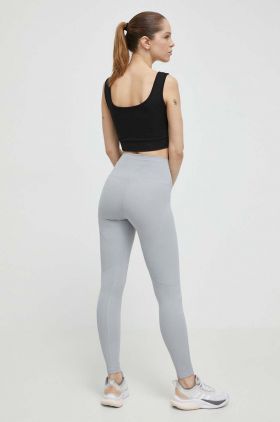 P.E Nation leggins de antrenament Free Play culoarea gri, neted