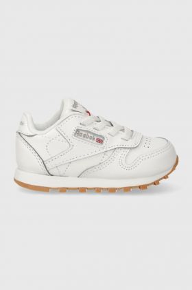 Reebok Classic sneakers pentru copii CL LTHR culoarea alb