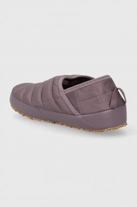 The North Face papuci de casa culoarea violet