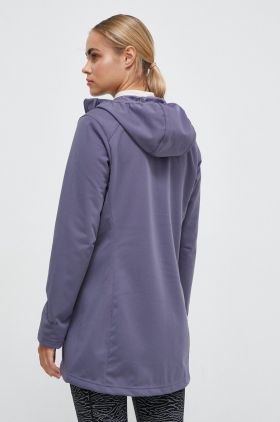 Jack Wolfskin jacheta de exterior Windhain culoarea violet, de tranzitie