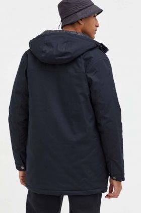 DC geaca barbati, culoarea negru, de iarna