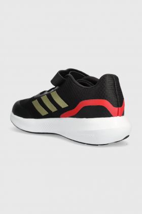 adidas sneakers pentru copii RUNFALCON 3.0 EL K culoarea negru