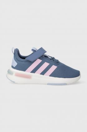 adidas sneakers pentru copii RACER TR23 EL K culoarea albastru marin