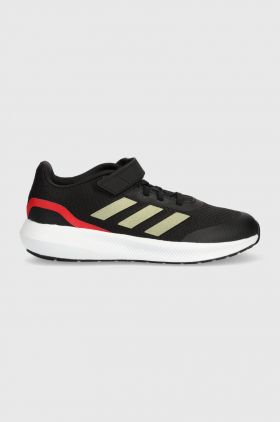 adidas sneakers pentru copii RUNFALCON 3.0 EL K culoarea negru