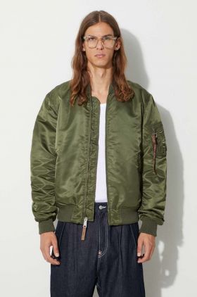 Alpha Industries geacă bomber MA-1 VF 59 bărbați, culoarea verde, de tranziție 191118.257