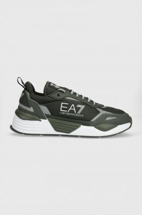 EA7 Emporio Armani sneakers culoarea verde, X8X159 XK364 S860