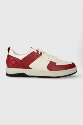 HUGO sneakers Kilian culoarea bordo, 50503032