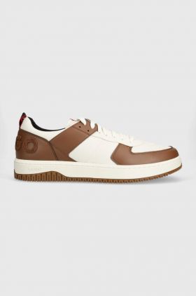 HUGO sneakers Kilian culoarea maro, 50503032