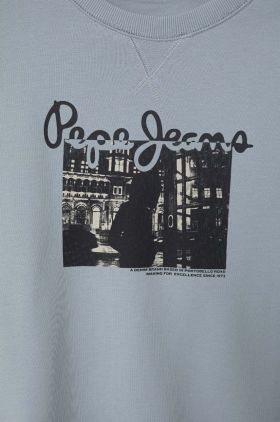 Pepe Jeans bluza copii cu imprimeu