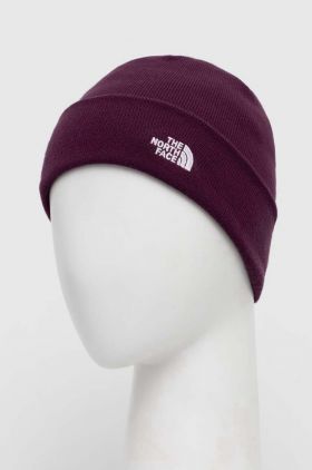 The North Face caciula culoarea violet