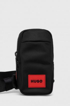 HUGO borsetă culoarea negru 50503711