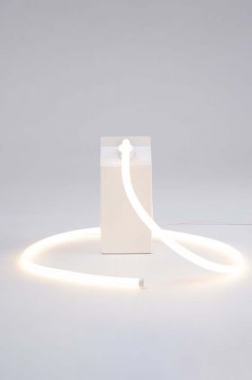 Seletti lampă cu led Daily Glow Milk