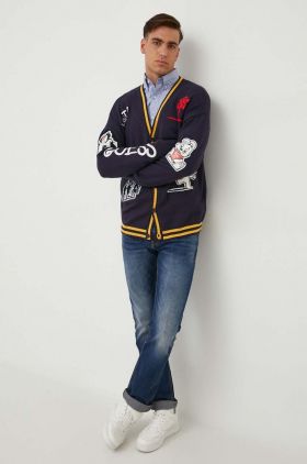 Gant camasa din bumbac barbati, cu guler button-down, regular