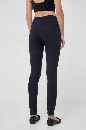 Max Mara Leisure colanti Ebe femei, culoarea albastru marin, neted