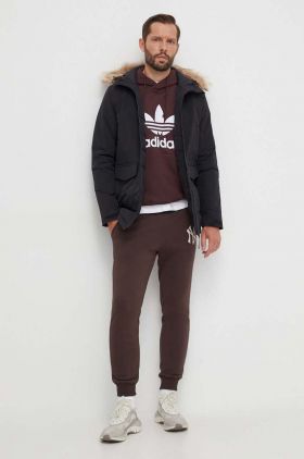 adidas geacă bărbați, culoarea negru, de iarnă IK0553