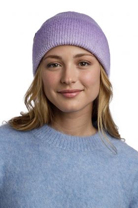 Buff sapca Marin culoarea violet, din tricot gros