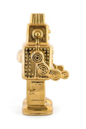 Seletti decorație Memorabilia Gold My Robot