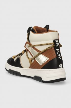 Off Play sneakers din piele SORRENTO culoarea maro, SORRENTO 2 BLACK, LATTE, COGNAC, GOLD
