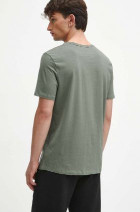 Medicine tricou din bumbac barbati, culoarea verde, cu imprimeu