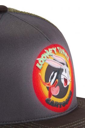 Capslab sapca Looney Tunes culoarea maro, cu imprimeu