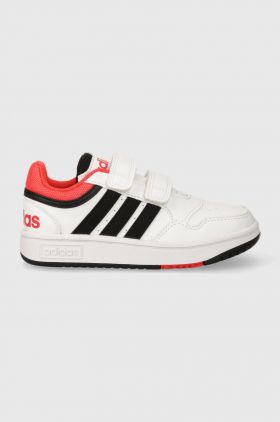 adidas Originals sneakers pentru copii HOOPS 3.0 CF C culoarea alb