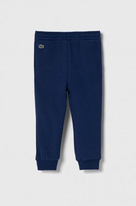 Lacoste pantaloni de trening din bumbac pentru copii cu imprimeu