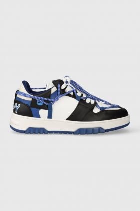 Off Play sneakers din piele SORRENTO SORRENTO 1 BLACK WHITE BLUE