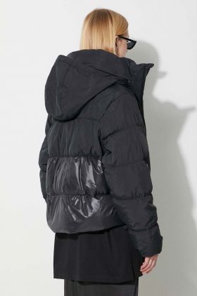 adidas Originals geacă de puf Regen Cropped Jacket Black femei, culoarea negru, de iarnă II8486