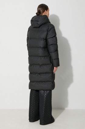 Rains geacă 15130 Jackets culoarea negru, de iarnă