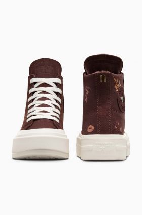 Converse tenisi Chuck Taylor All Star Cruise femei, culoarea maro, A07133C