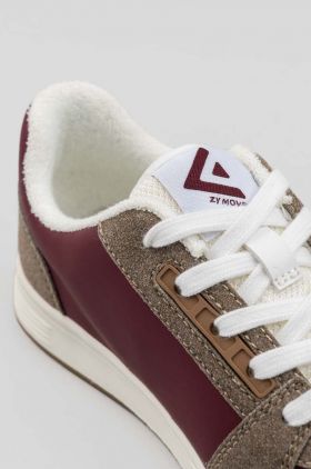 zippy sneakers pentru copii culoarea bordo