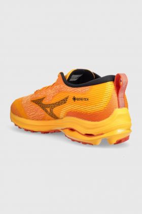 Mizuno pantofi de alergat Wave Rider GTX culoarea portocaliu