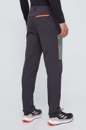 Jack Wolfskin pantaloni de exterior Glastal Winter culoarea gri