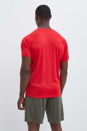 Nike tricou de antrenament culoarea rosu, neted