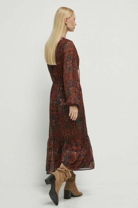 Medicine rochie maxi, evazati