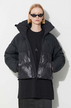 adidas Originals geacă de puf Regen Cropped Jacket Black femei, culoarea negru, de iarnă II8486