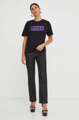 BOSS jeansi femei high waist