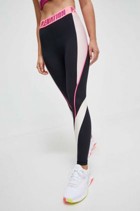 P.E Nation leggins de antrenament Overland culoarea negru, modelator