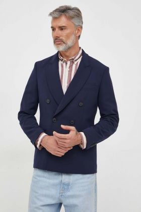 United Colors of Benetton sacou barbati, culoarea albastru marin