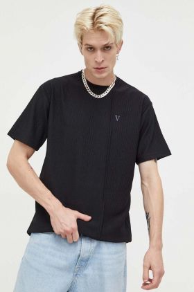 Vertere Berlin tricou barbati, culoarea negru, neted