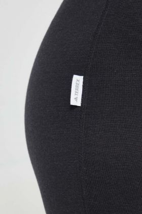 adidas TERREX jambiere funcționale TERREX Xperior Merino 200 culoarea negru HY1427