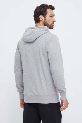 Ellesse bluza barbati, culoarea gri, cu glugă, cu imprimeu