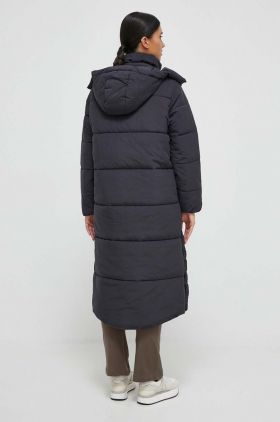 Jack Wolfskin geaca femei, culoarea gri, de iarna