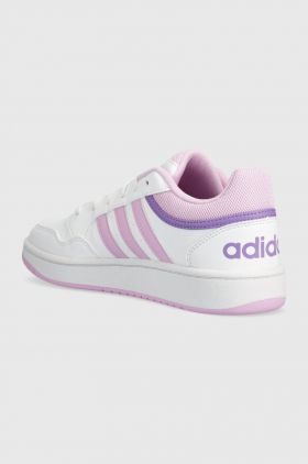 adidas Originals sneakers pentru copii HOOPS 3.0 K culoarea alb