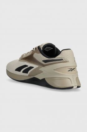 Reebok pantofi de antrenament Nano X3 culoarea bej