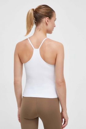 Casall top de antrenament Built-In-Bra culoarea alb