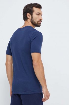 Burton tricou din bumbac barbati, culoarea albastru marin, cu imprimeu