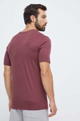 Burton tricou din bumbac barbati, culoarea bordo, cu imprimeu